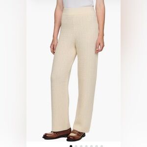 Sandro Cable knit pants 40